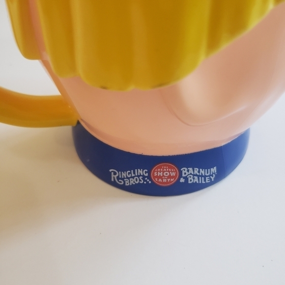 Ringling Bros. Plastic Clown Mug Cup NWT Circus - Picture 4 of 8